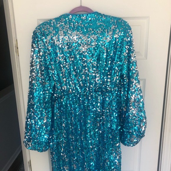 Size 1XL Shein Curve Sequined Party Dress - Picture 4 of 6